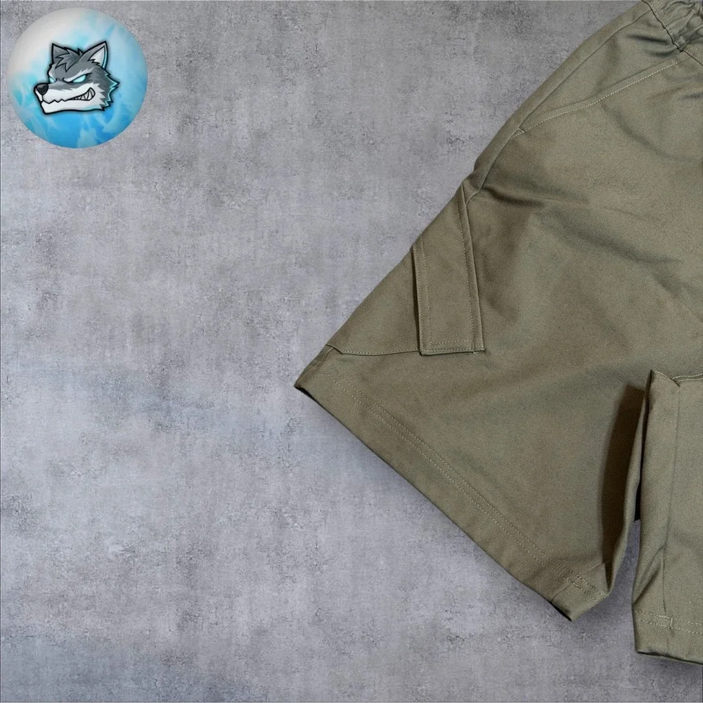 New Jordan Essentials Woven Shorts Olive Green Men's Size Small HF9335-222